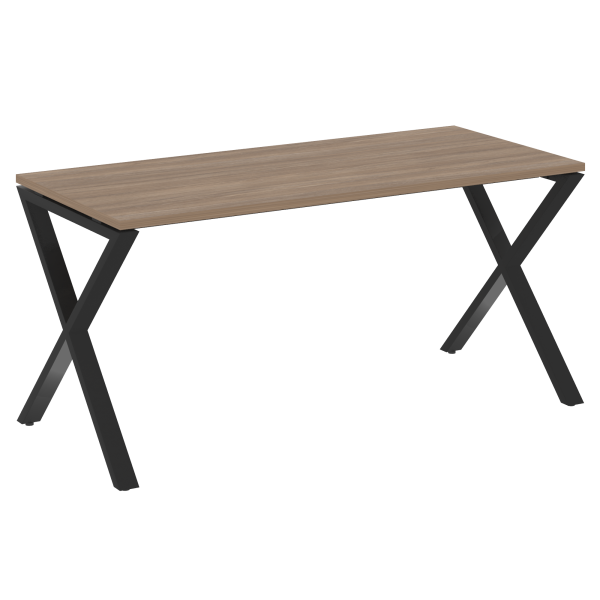 Стол рабочий VR.L-SRX-4.7 1580x720x750 (Дуб Аризона/Черный металл)
