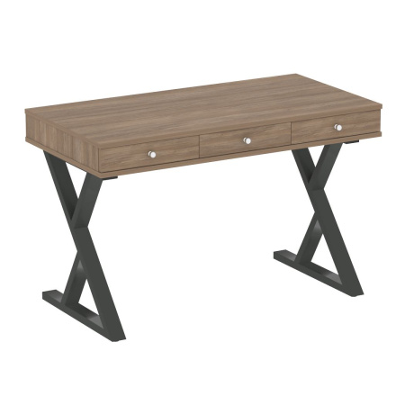 Компьютерный стол VR.SP-1-118M 1180x600x750 (Дуб Аризона/Антрацит Металл)