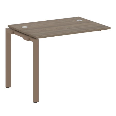 Проходной наборный элемент рабочей станции Metal System Style БП.ПРС-СП-1.1 1000x720x750 (Вяз/Мокко металл)