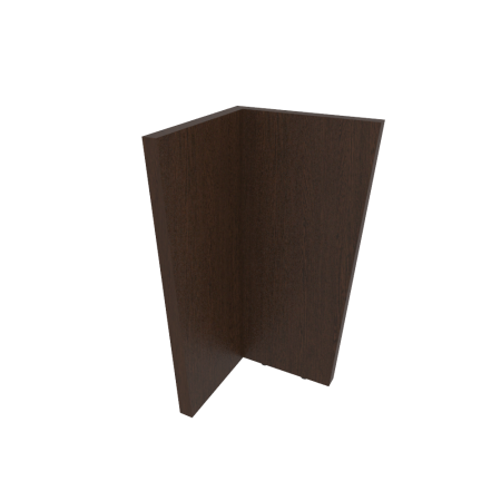 ДСП опора угловая First KOU 400x400x730 (Венге)