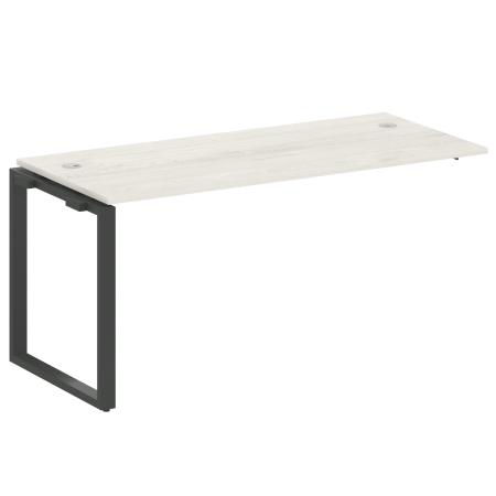 Проходной наборный элемент рабочей станции Metal System Style БО.ПРС-СП-1.4 1600x720x750 (Дуб Наварра/Антрацит металл)