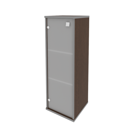 Шкаф средний  узкий, левый Style Л.СУ-2.4Л 412x410x1215 (Венге Цаво)