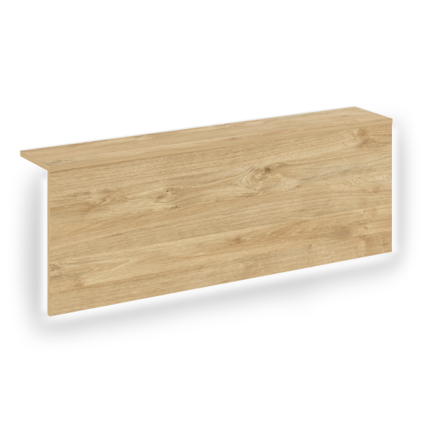 Накладка с подсветкой прямая высокая на 2 модуля О.R-F.MP.V-118 Onix О.R-NP.V-118.2.S 1900x327x674 (Тиквуд Светлый)