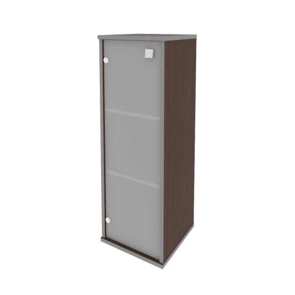 Шкаф средний  узкий, левый Style Л.СУ-2.4Л 412x410x1215 (Венге Цаво)