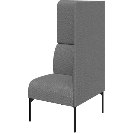 Диван Бридж. Модуль 1-местный левый высокий. (Модуль 1-местный левый высокий sweet_grey)