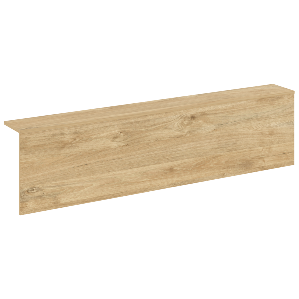 Накладка прямая высокая на 2 модуля О.R-F.MP.V-158 Onix О.R-NP.V-158.2 2700x327x674 (Тиквуд Светлый)