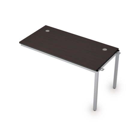 6МБС.179 Линейные бенч-системы, средний модуль (1400x700x750) (Венге/Алюминий матовый)