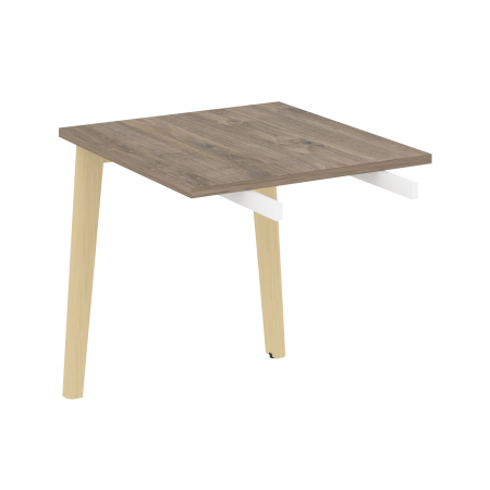 Брифинг-приставка на деревянных опорах Onix Wood Direct OW.BR-7 780x720x750 (Тиквуд Темный/Дуб Светлый)