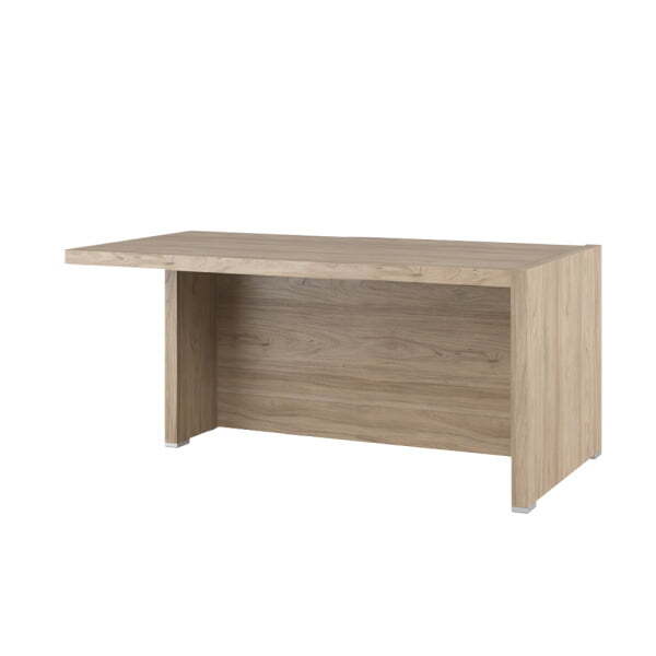 Стол письменный с асимметричными опорами, левый SOL297104 1600x880x750 (Вяз)