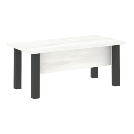 Стол для руководителя LT.D-18.1 (Снежная Патина/Антрацит металл)