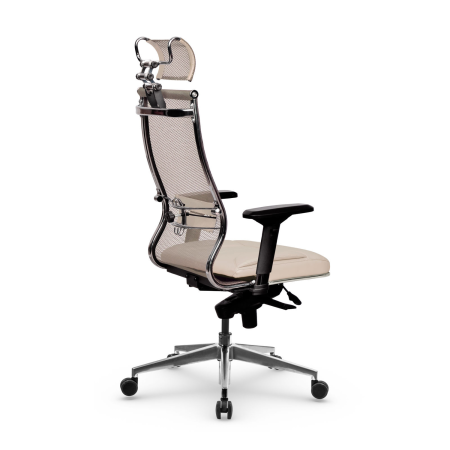 Кресло для руководителя Метта Samurai SL-3.051 MPES (Молочный)