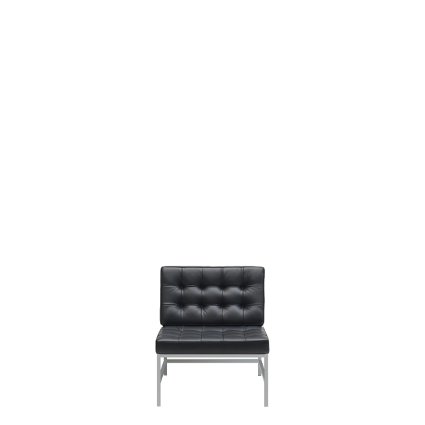 Кресло офисное Троникс (М-41) без подлокотников (Черный)