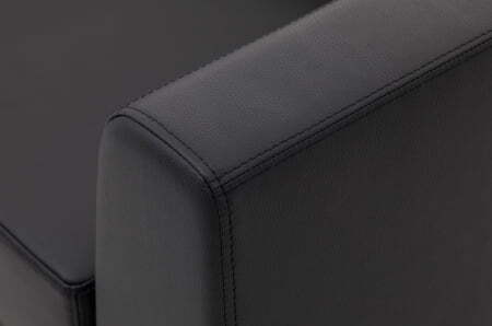 EVA Диван 3-местный (ЧЕРНЫЙ)