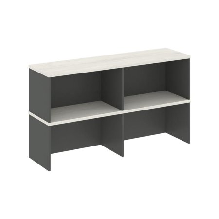 Надставка на тумбу 2 яруса SN.NT-104 (1232х400х800) (Антрацит/Дуб Наварра)