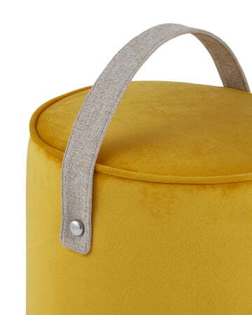 Пуф Джерри велюр оранжевый (Пуф Джерри оранжевый)