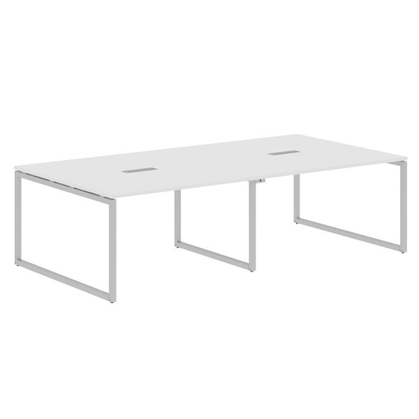 Конференц-стол Xten-Q Серебро XQSCT 2714 2720x1406x750 (Белый)