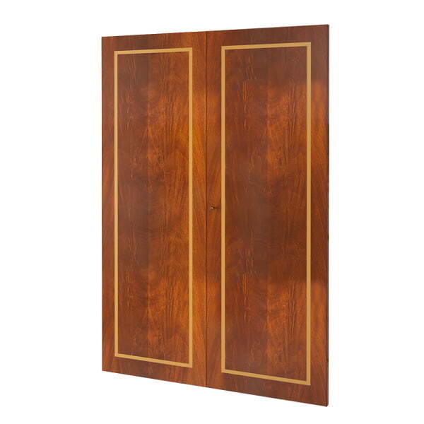 Двери средние (пара) Art&Lux ALX1182 904x1300 (Красное дерево)