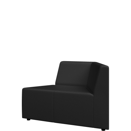 Диван Оригами. Модуль 1-местный левый. (Модуль 1-местный левый ecotex_3001)
