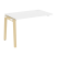 Наборный элемент рабочей станции на деревянных опорах Onix Wood OW.1.NRS-2.7 1180x720x750 (Тиквуд Светлый/Дуб Темный)