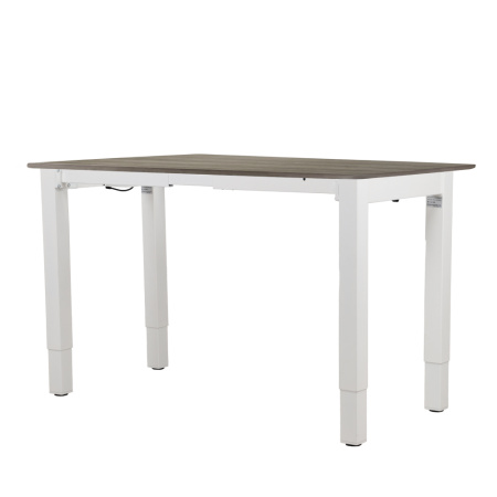 Стол c электроприводом LA-T33-4S2 (1600x700x710-1150) (Серо-бежевый дуб | Белый)