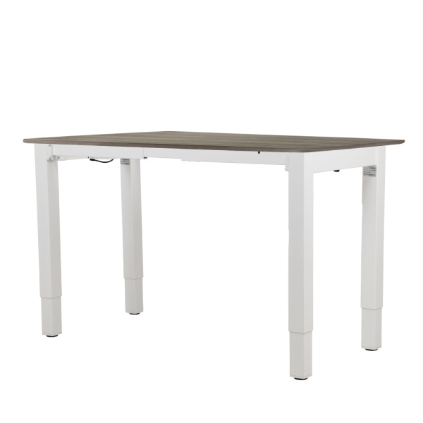 Стол c электроприводом LA-T33-4S2 (1600x700x710-1150) (Серо-бежевый дуб | Белый)