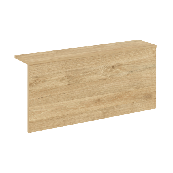 Накладка прямая высокая на 2 модуля О.R-F.MP.V-98 Onix О.R-NP.V-98.2 1500x327x674 (Тиквуд Светлый)