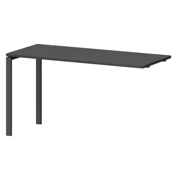 Модуль линейный на металлокаркасе Смарт СМС25-П-12К.60Э.Пр25 1200x600x750 (Графит/Антрацит)