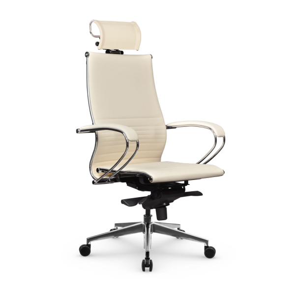 Кресло для руководителя Метта Samurai K-2.051 MPES (Молочный)