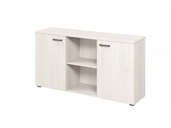 Тумба приставная к 2м столам с экраном L-681 1419х376х750 (Сосна Скандинавская)