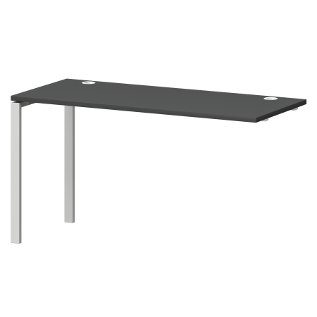 Модуль линейный на металлокаркасе Смарт СМС25-П-10К.60Э.Пр25 1000x600x750 (Графит/Белый)