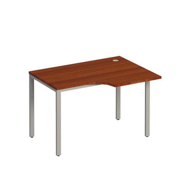 Стол эргономичный правый на металлокаркасе  Комфорт МП2 К 192 1200x900x750 (Французский орехСерый)