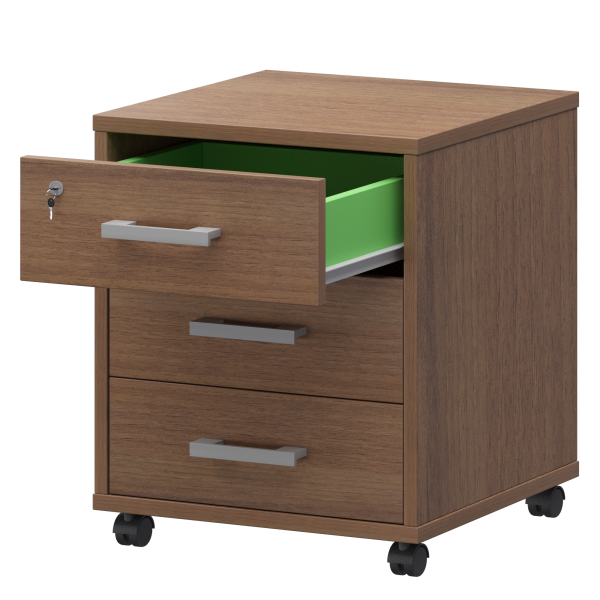 Тумба подкатная Арго АТЛ-03 440x450x580 (Орех)