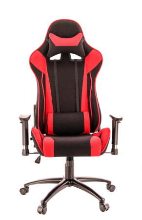 Кресло игровое Lotus S4 Ткань Красный (Everprof Lotus S4 Ткань Красный)