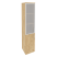 Шкаф высокий узкий левый Onix O.SU-1.2RL 400x420x1977 (Тиквуд Светлый)