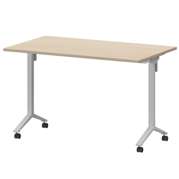 Стол мобильный складной Моби МБ22-120.70 1200x700x750 (Бук/Белый)