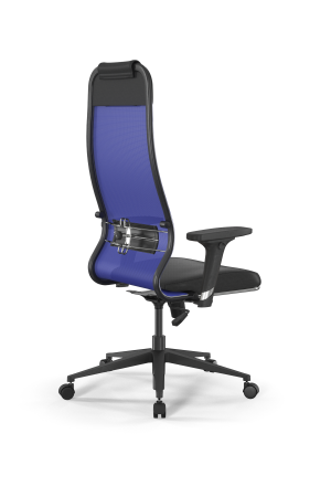 Кресло для руководителя Метта Sit 10 B1-115D - T+Extra /Um00/Wm12/D02P(M09.B11.G19.W02) (Васильковый | Черный)