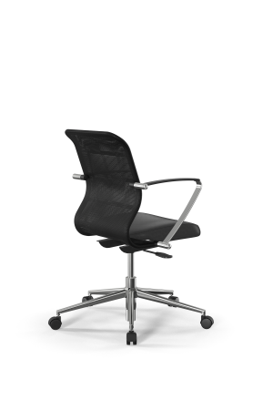 Кресло для руководителя Метта Sit 8 M4-9K - X2+Extra /Uh00/Wh12/K5cL(M01.B23.G18.W02) (Черный)