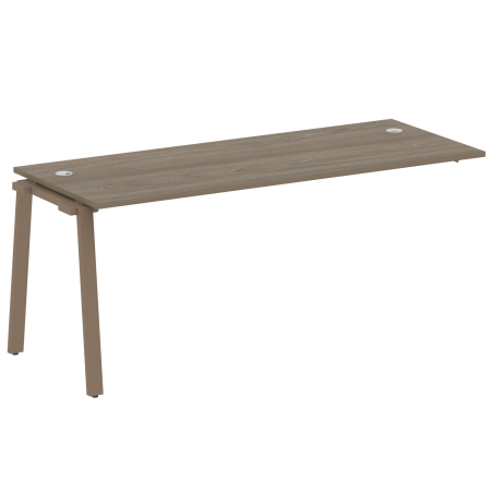 Проходной наборный элемент рабочей станции Metal System Style БА.ПРС-СП-1.5 1800x720x750 (Вяз/Мокко металл)