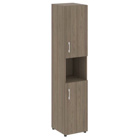 Шкаф высокий узкий нужен топ правый LT.SU 1.5 R 400x450x1990 (Вяз Благородный)