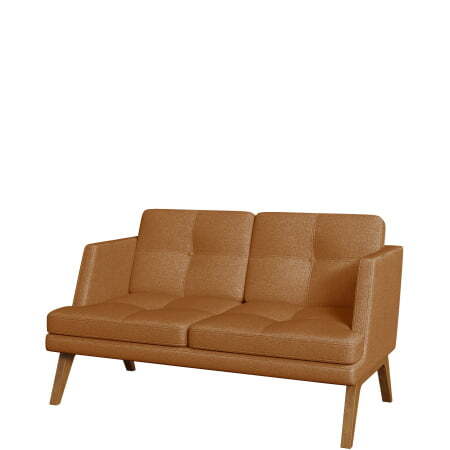 Диван офисный 2-х местный Беверли (Диван 2-местный kiton_09)