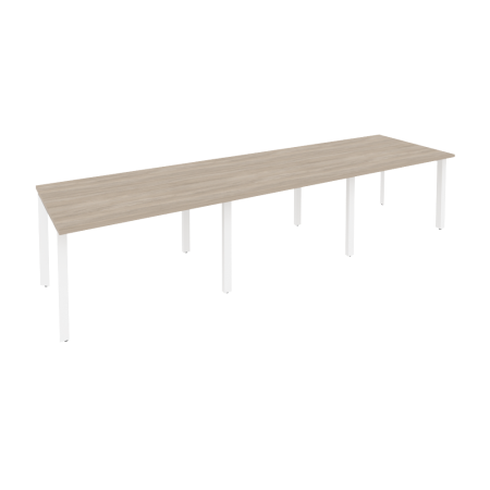 Стол переговорный Onix O.MP-PRG-3.2 3540x980x750 (Дуб Аттик/Белый Металл)