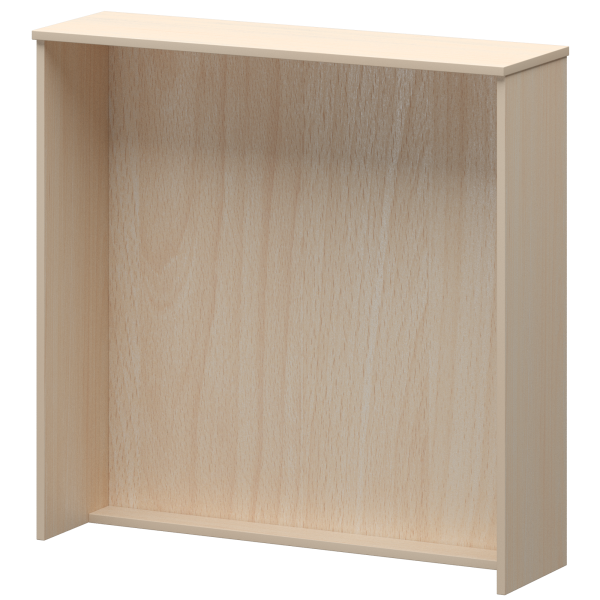 Стойка прямоугольная Ресепшн А-552 1260x360x1220 (Бук)