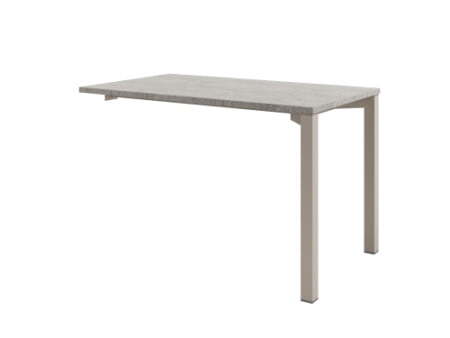 Бенч-система, конечная секция Solution D-303 1200x700x750 (Бетон/КашемирБежевый)