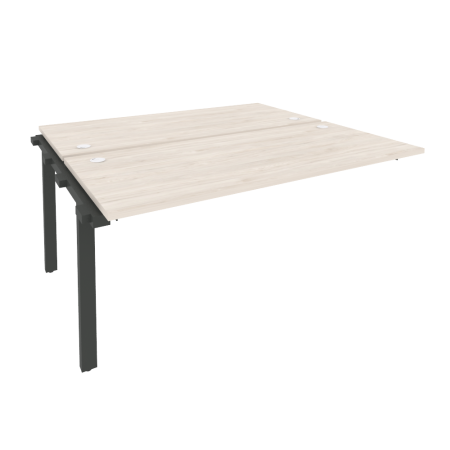 Наборный элемент рабочей станции на м/к Onix O.M-2.NRS-4.7 1580x1475x750 (Денвер Светлый/Черный металл)