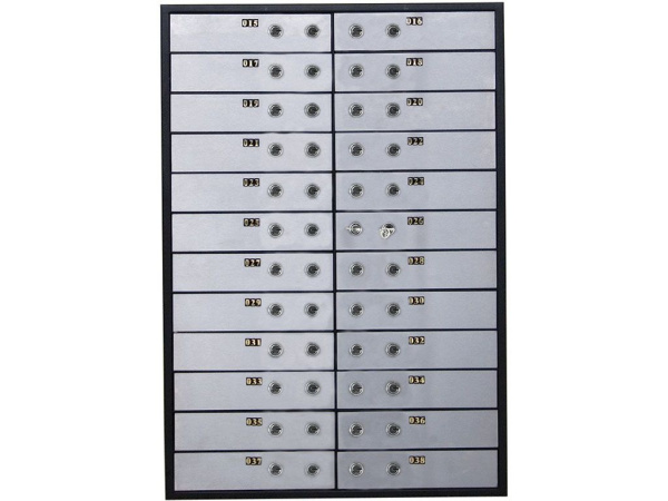 Блок депозитных ячеек VALBERG DB-24S DGL (Серый/Графит)