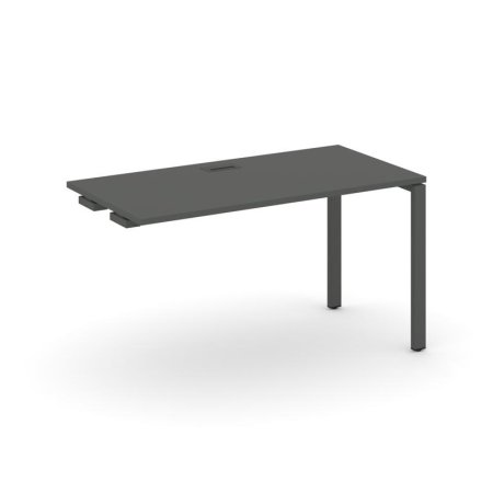 Стол-приставка к опорным элементам SN-6P.OPRS-004 (1580х600х750) (Антрацит/Металл Антрацит)