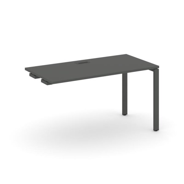 Стол-приставка к опорным элементам SN-6P.OPRS-002 (1180х600х750) (Антрацит/Металл Антрацит)