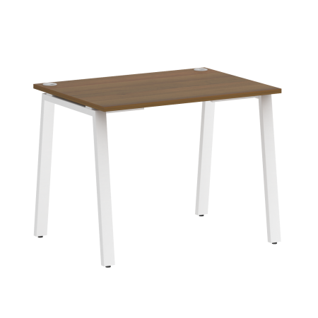 Стол письменный VR.SP-3-98.A 980х720х720 (Орех Гварнери/Белый Металл)