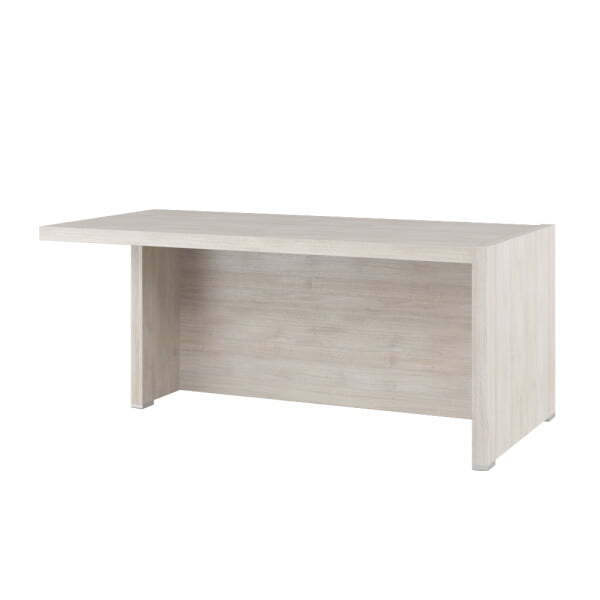 Стол письменный с асимметричными опорами, левый SOL297106 1800x880x750 (Дуб светлый Solid)