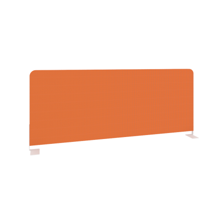 Экран тканевый боковой Onix O.TEKR-98 980x390x22 (Оранжевый/Белый)